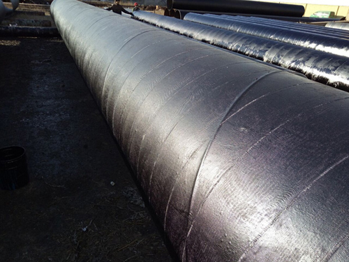 环氧煤沥青玻璃布防腐钢管